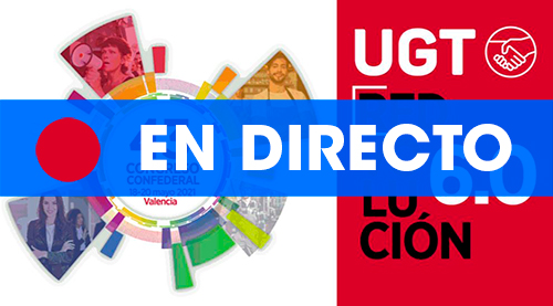 image DIRECTO || ACTO DE CLAUSURA DEL 43 CONGRESO CONFEDERAL DE UGT EN VALENCIA