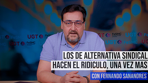 VIDEO | LOS DE ALTERNATIVA SINDICAL HACEN EL RIDICULO, UNA VEZ MAS, TRAS LA DENUNCIA DE UGT EN ICTS