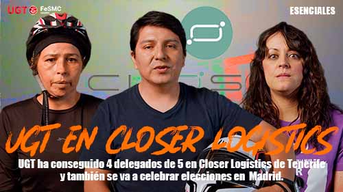 VIDEO | ELECCIONES SINDICALES | UGT EN CLOSER LOGISTICS MADRID