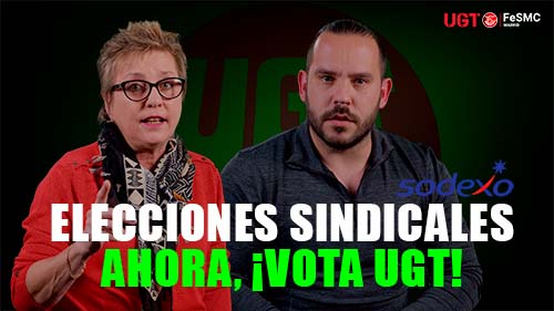 image ELECCIONES SINDICALES EN SODEXO | JUNTOS TRANSFORMAMOS EL FUTURO | AHORA, ¡VOTA UGT!