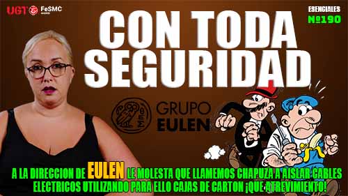 image VIDEO | EULEN | BOCHORNOSA ACTITUD DE LA DIRECCION DE LA EMPRESA EN UNA REUNION DEL COMITE DE SALUD LABORAL