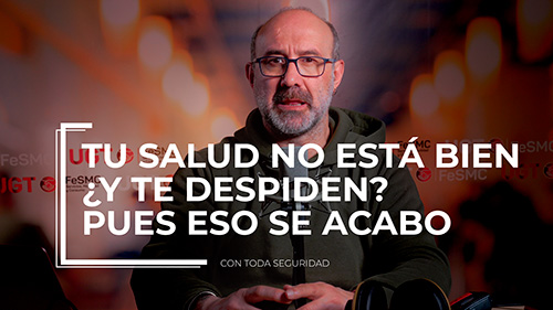 image VIDEO | SEGURIDAD PRIVADA Y SERVICIOS AUXILIARES | TU SALUD NO ESTÁ BIEN ¿Y TE DESPIDEN? PUES ESO SE ACABO