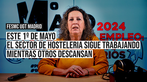 image VIDEO | ESTE 1º DE MAYO  EL SECTOR DE HOSTELERIA CONTINUA TRABAJANDO MIENTRAS OTROS DESCANSAN