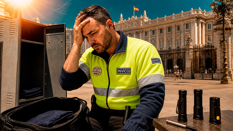 image UGT exige a la empresa de seguridad del Palacio Real, INVICO, la entrega inmediata de uniformidad y medios adecuados