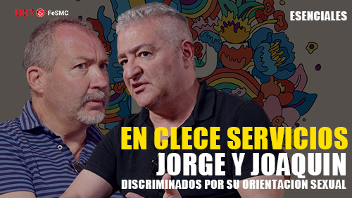 image VIDEO | LA EMPRESA DE SERVICIOS CLECE DISCRIMINA A JORGE Y JOAQUIN POR SU ORIENTACION SEXUAL