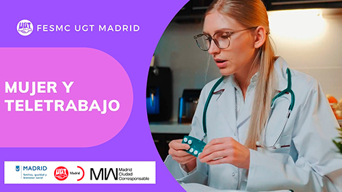 image VIDEO | FeSMC UGT Madrid | MUJER Y TELETRABAJO