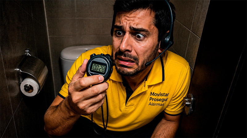 image En Movistar Prosegur Alarmas quiere cronometrar el tiempo que vas al baño