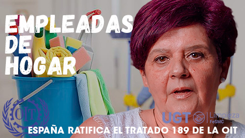 image VIDEO | EMPLEADAS DE HOGAR | ESPAÑA RATIFICA EN TRATADO 189 DE LA OIT