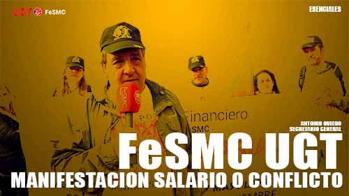 image VIDEO | SALARIO O CONFLICTO: Declaraciones de Antonio Oviedo durante la manifestación del pasado 3 de noviembre