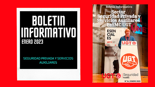 Revista | Sector de Seguridad Privada y Servicios Auxiliares FeSMC UGT | ENERO 2023