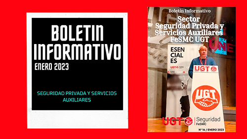 image Revista | Sector de Seguridad Privada y Servicios Auxiliares FeSMC UGT | ENERO 2023