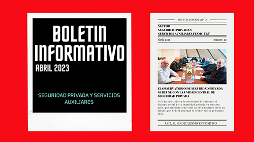 image Revista | Sector de Seguridad Privada y Servicios Auxiliares FeSMC UGT | ABRIL 2023
