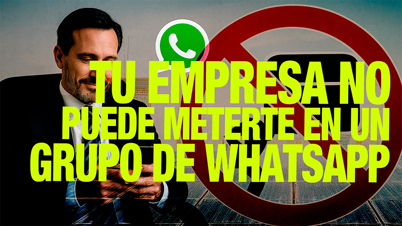 image Video | Multa histórica por meter a empleados en grupos de WhatsApp sin permiso