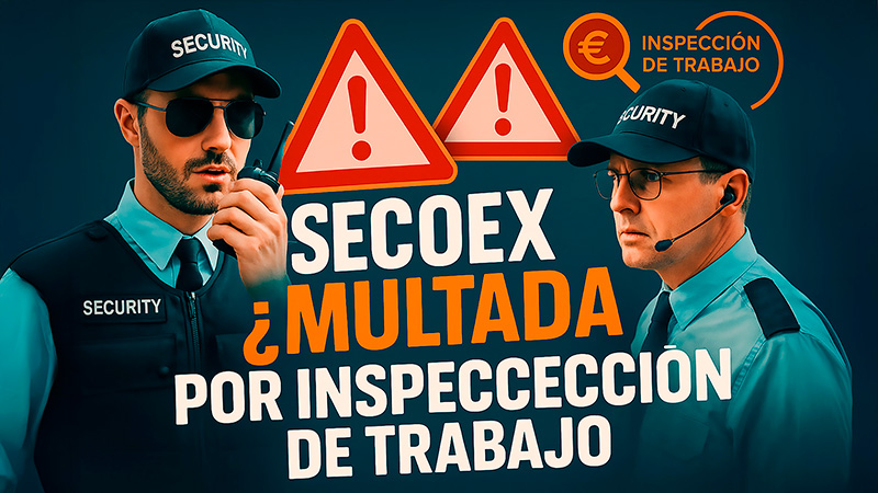 image SECOEX, SANCIONADA POR LA INSPECCIÓN DE TRABAJO ¡EXPLOTAR VIGILANTES SALE CARO!