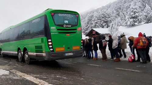 CONDUCTORES DE AUTOBUSES | UGT RECLAMA UN PLAN INTEGRAL DE ACCESO A NAVACERRADA Y COTOS QUE CONTEMPLE EL SERVICIO PÚBLICO