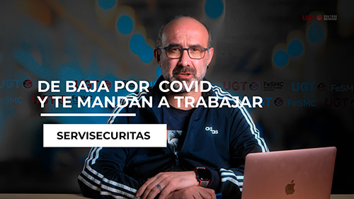 image VIDEO | SERVISECURITAS MANDA A UN TRABAJADOR EN SITUACION DE BAJA POR ENFERMEDAD PARA ENSEÑAR A SU SUSTITUTO