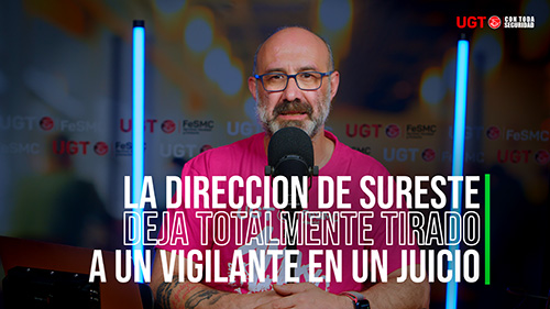 VIDEO | LA DIRECCION DE SURESTE DEJA TIRADO A UN VIGILANTE EN UN JUZGADO ¡QUE VERGUENZA!