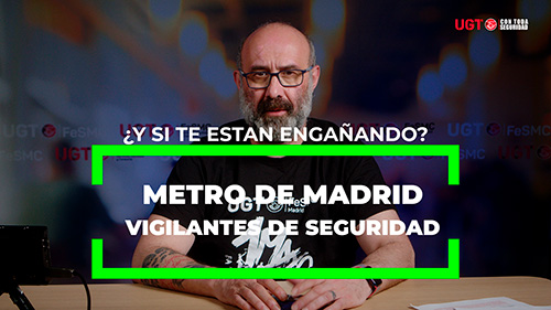 VIDEO | VIGILANTES DE SEGURIDAD METRO DE MADRID ¡Y SI TE ESTAN ENGAÑANDO¡
