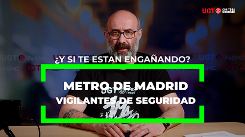 image VIDEO | VIGILANTES DE SEGURIDAD METRO DE MADRID ¡Y SI TE ESTAN ENGAÑANDO¡