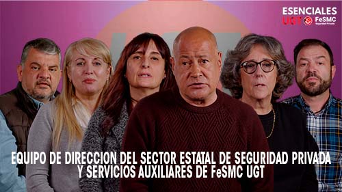 VIDEO | SEGURIDAD PRIVADA Y SERVICIOS AUXILIARES | PRESENTACION DEL EQUIPO DE DIRECCION SECTORIAL