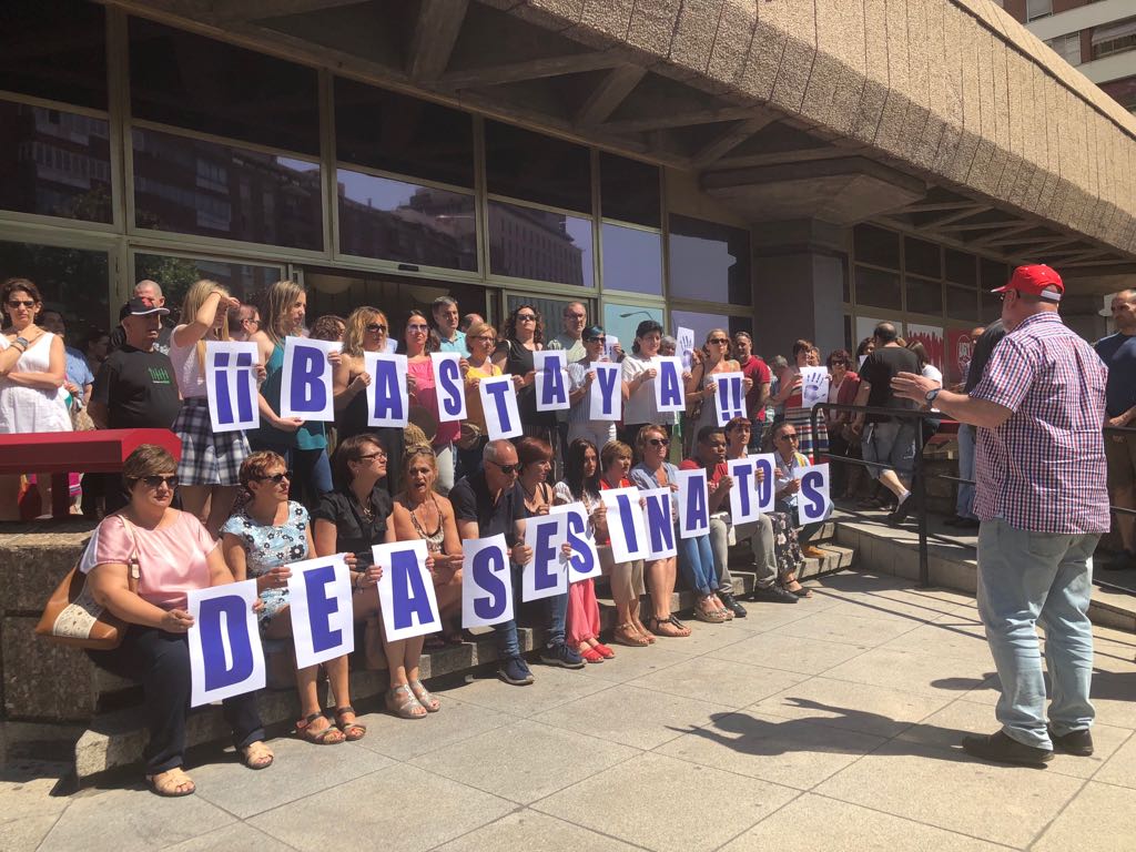 CASA DEL PUEBLO |  Concentración de UGT Madrid contra la Violencia Machista