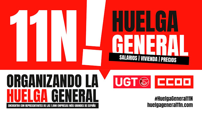 image  DIRECTO | Asamblea de delegados en Getafe | Huelga General 11N