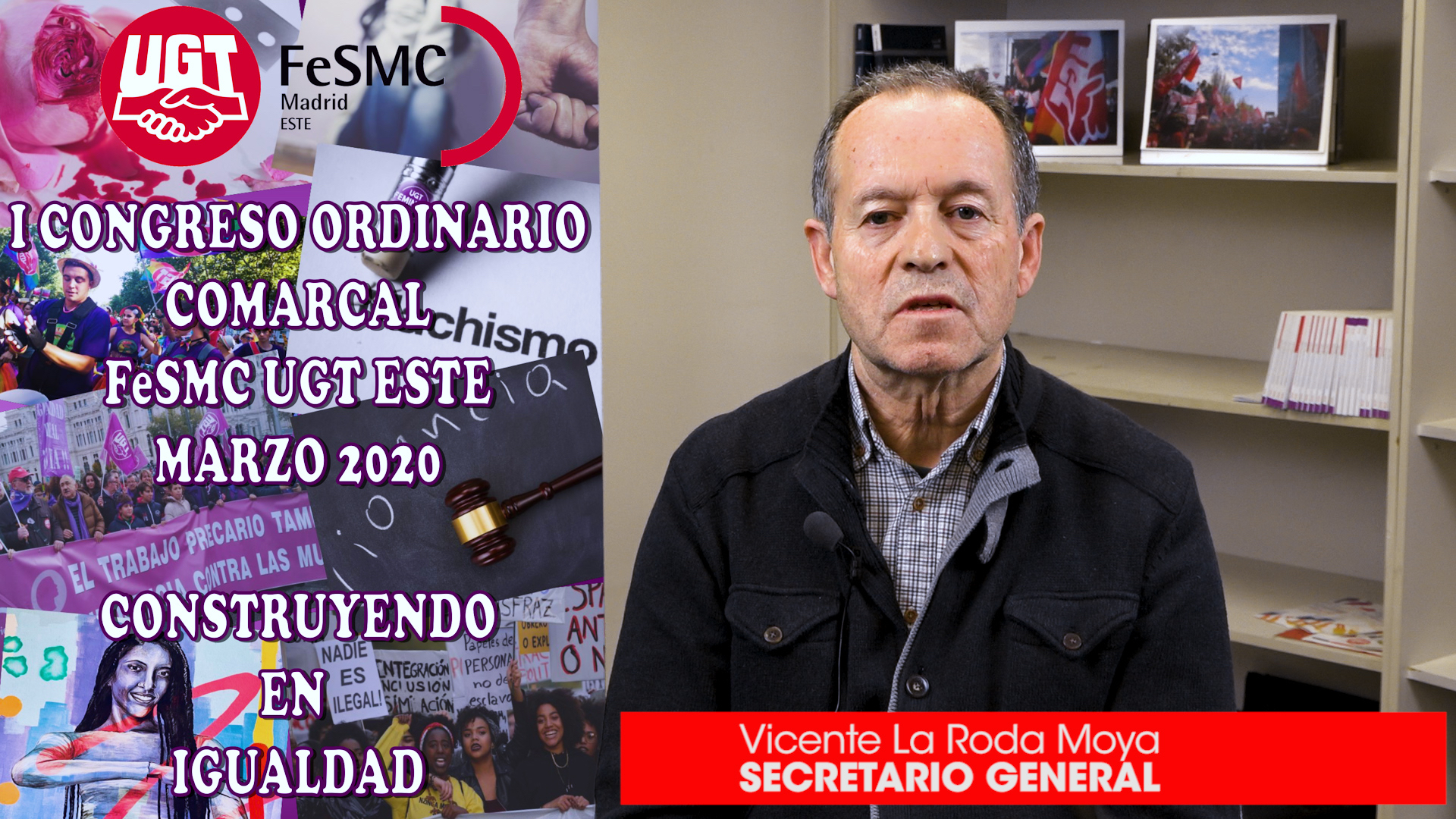 image VIDEO | Presentación Congreso Sindicato Comarcal Este de FeSMC UGT MADRID