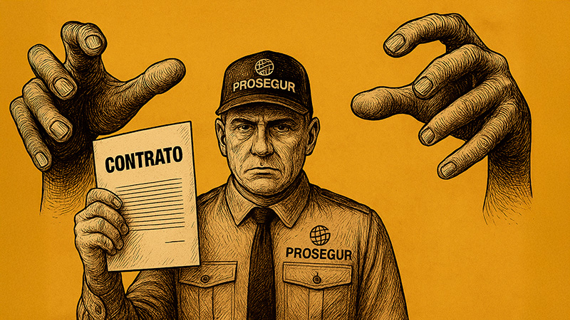 image Video | EN PROSEGUR imponen contratos ilegales a Vigilantes de Seguridad… ¡hasta sin su firma!, ¡VERGONZOSO!