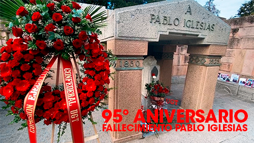 image VIDEO | FeSMC UGT Madrid HOMENAJE A PABLO IGLESIAS | 95º ANIVERSARIO DE SU FALLECIMIENTO
