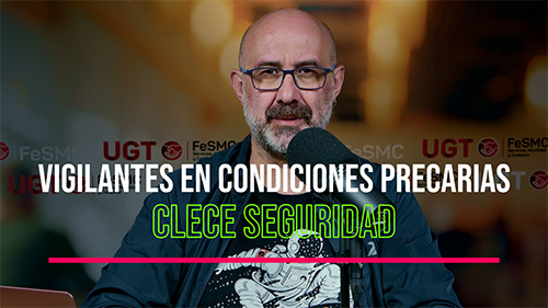 image VIDEO | CLECE SEGURIDAD, DE FLORENTINO PEREZ, Y UPS TIENEN A LOS VIGILANTES EN UNAS CONDICIONES DEPLORABLES