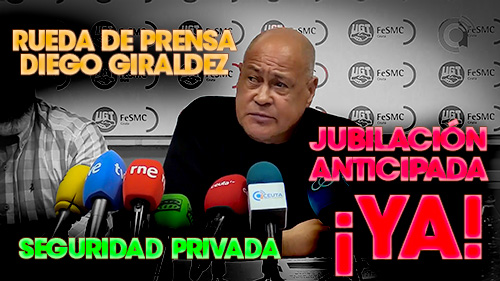 VIDEO | RUEDA DE PRENSA DE DIEGO GIRALDEZ ANUNCIANDO LA MOVILIZACION ESTATAL, JUBILACION ANTICIPADA ¡YA!